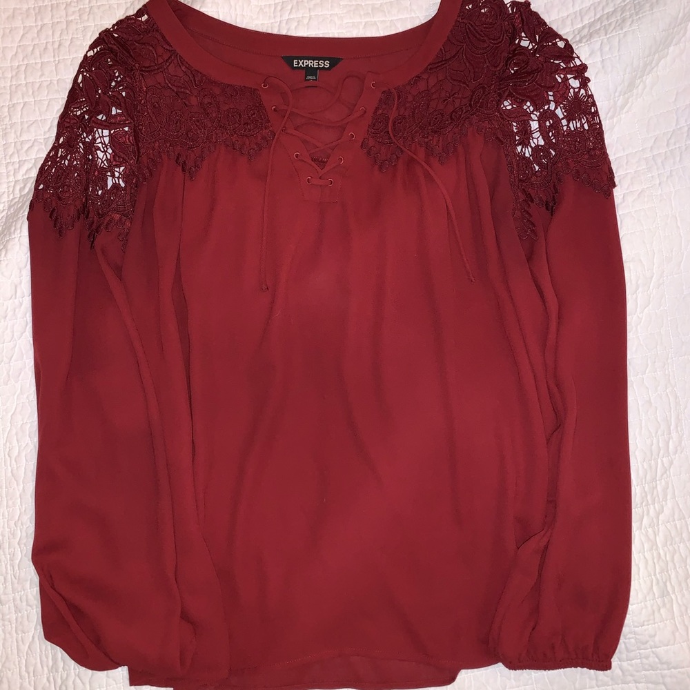 Express Peasant Top